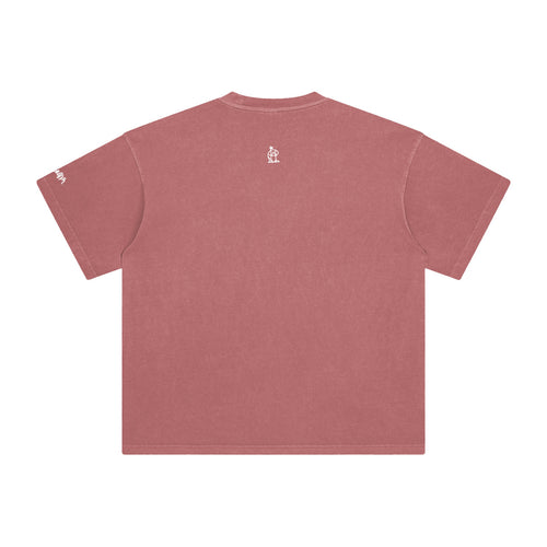 OLPINER Heavy Heart T-shirt in Retro Black, front artwork view